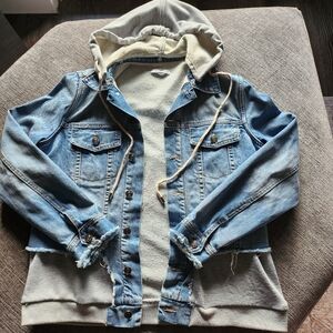 Dex Boutique Sweatshirt/Jean Jacket, size M